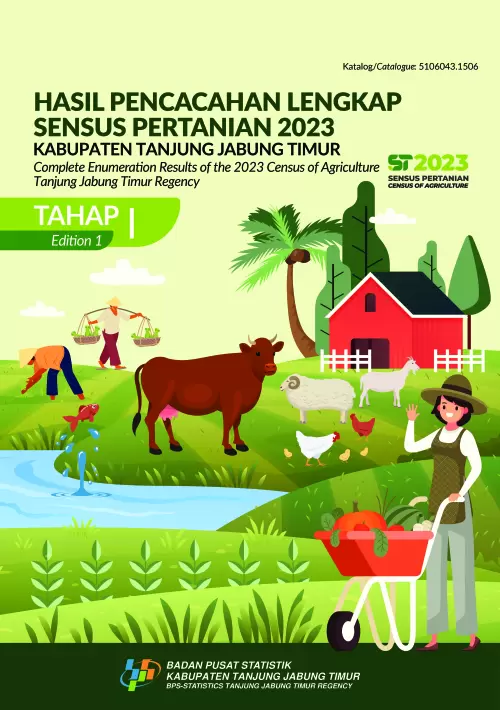 Hasil Pencacahan Lengkap Sensus Pertanian 2023- Tahap I  Kabupaten Tanjung Jabung Timur 